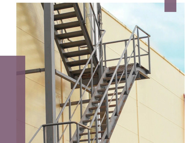 Пожарные лестницы в Алейске от 12373 руб. — монтаж и продажа | ПРОЛЁТ-Лук