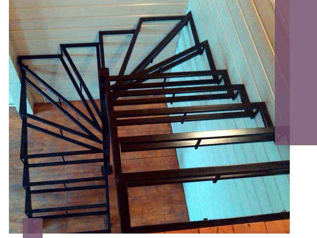 Изготовление металлических лестниц любой сложности в Алейске