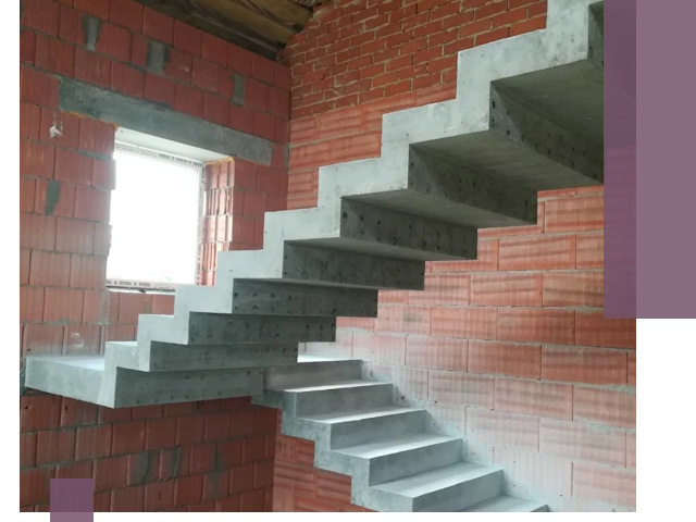 Бетонные лестницы под ключ в Алейске: монтаж, демонтаж, ремонт