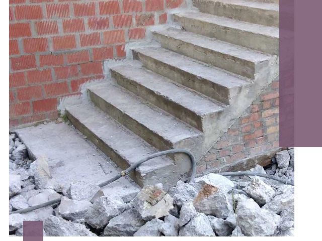 Демонтаж бетонных лестниц в Алейске: быстро и безопасно