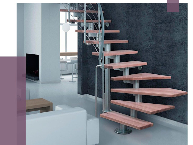 Модульные лестницы в Алейске от 17013 руб. — купить в ПРОЛЁТ-Лук