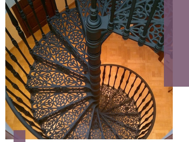 Винтовые лестницы под ключ в Алейске: производство и монтаж