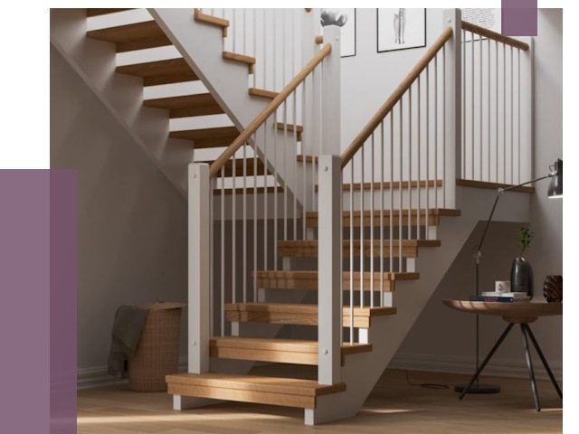 Маршевые лестницы в Алейске от 38408 руб. — монтаж | ПРОЛЁТ-Лук