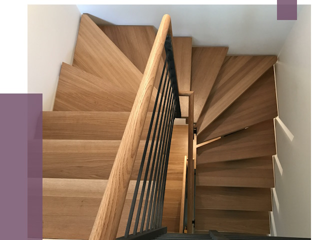 П-образные лестницы в Алейске под ключ от 48977 руб. | ПРОЛЁТ-Лук