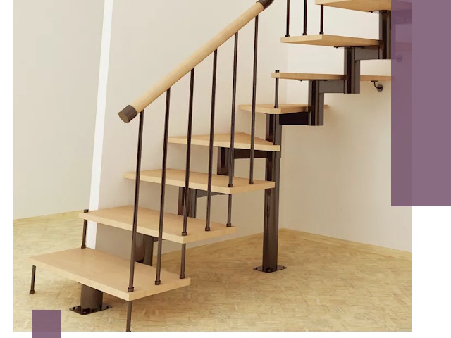 Монтаж лестниц на больцах в Алейске — быстро и надежно