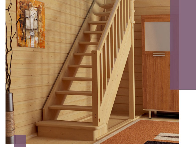 Лестницы эконом класса под ключ в Алейске — недорого и быстро