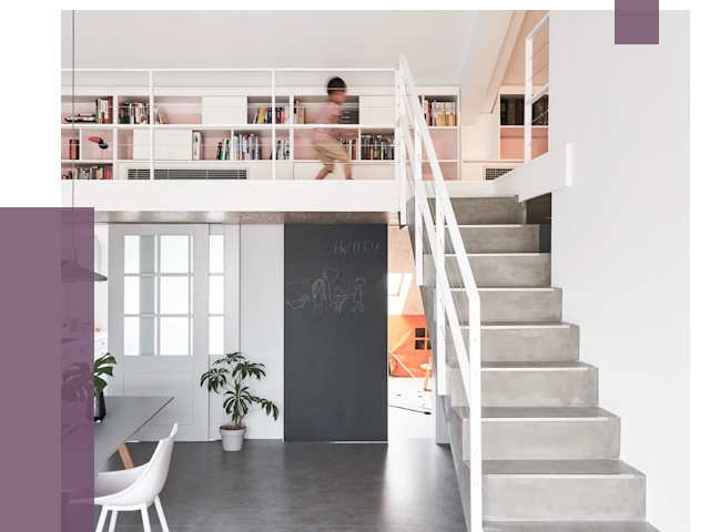 Лестницы для двухуровневой квартиры в Алейске от 177865 руб. | ПРОЛЁТ-Лук