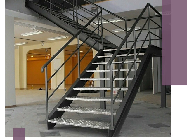 Лестницы для офиса в Алейске: изготовление, монтаж, демонтаж