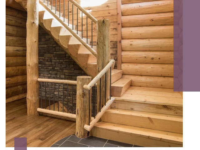 Лестницы в баню под заказ и профессиональный монтаж в Алейске