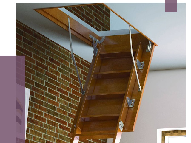 Установка чердачной лестницы в Алейске от 7888 руб. | ПРОЛЁТ-Лук