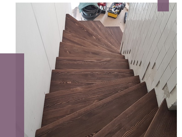 Замена ступеней лестницы в Алейске от 8455 руб.  | ПРОЛЁТ-Лук