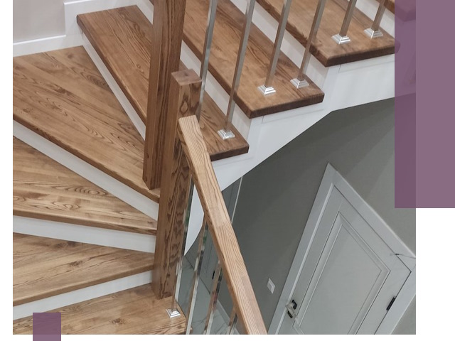 Обшивка металлических лестниц под ключ в Алейске