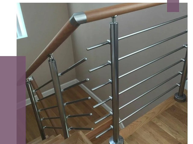 Изготовление перил в Алейске от 4640 руб. — перила на заказ | ПРОЛЁТ-Лук