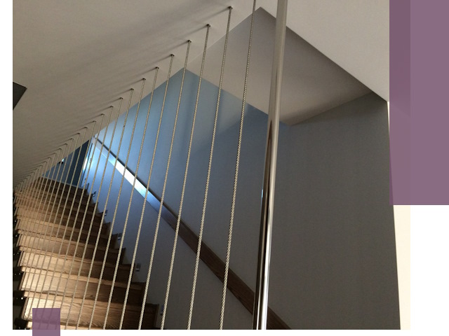 Тросовые перила под ключ в Алейске — производство и монтаж