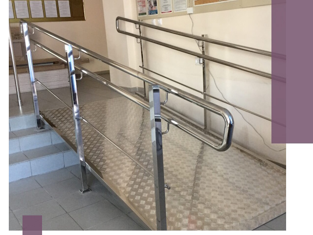 Перила для инвалидов в Алейске — надежные поручни и ограждения