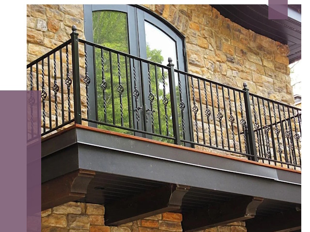 Балконные ограждения в Алейске от 8094 руб. — купить | ПРОЛЁТ-Лук