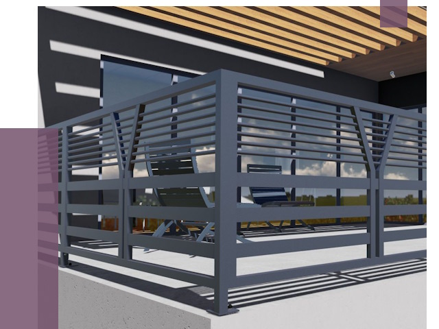 Изготовление балконных ограждений в Алейске от 10827 руб. | ПРОЛЁТ-Лук