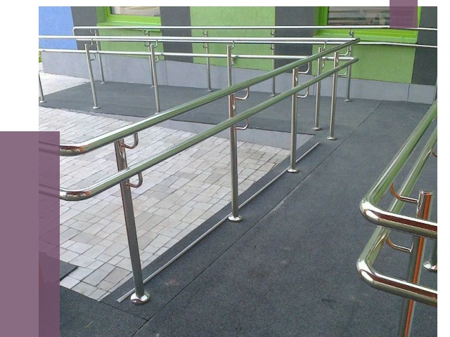 Ограждения пандусов в Алейске от 4382 руб. монтаж | ПРОЛЁТ-Лук