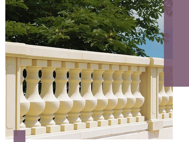 Установка балюстрады в Алейске: изготовление и монтаж под ключ