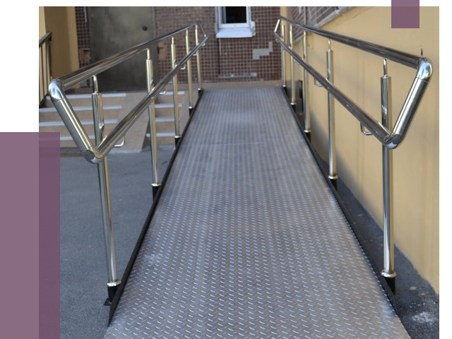 Пандусы в Алейске от 12373 руб. — установка для инвалидов | ПРОЛЁТ-Лук