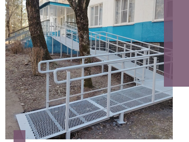 Пандусы под ключ в Алейске: изготовление, монтаж и демонтаж