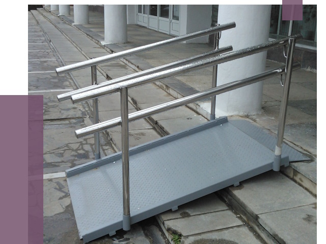 Изготовление пандусов для инвалидов в Алейске