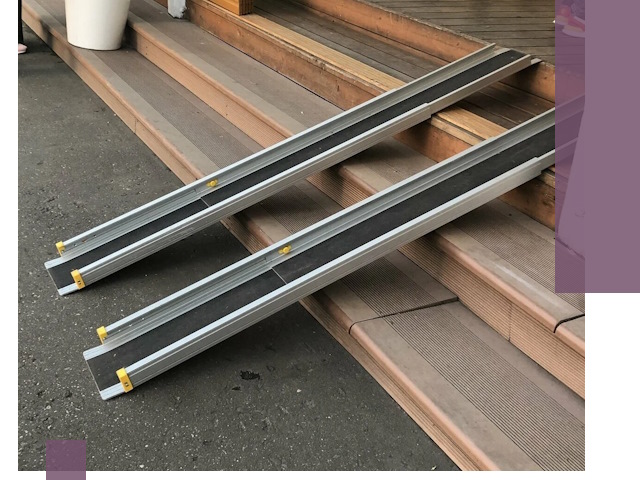 Телескопические пандусы под ключ в Алейске — изготовление и монтаж