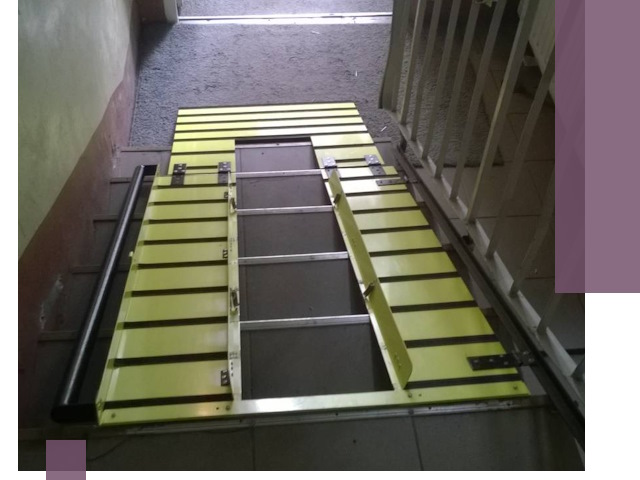 Профессиональный монтаж пандуса в подъезд в Алейске