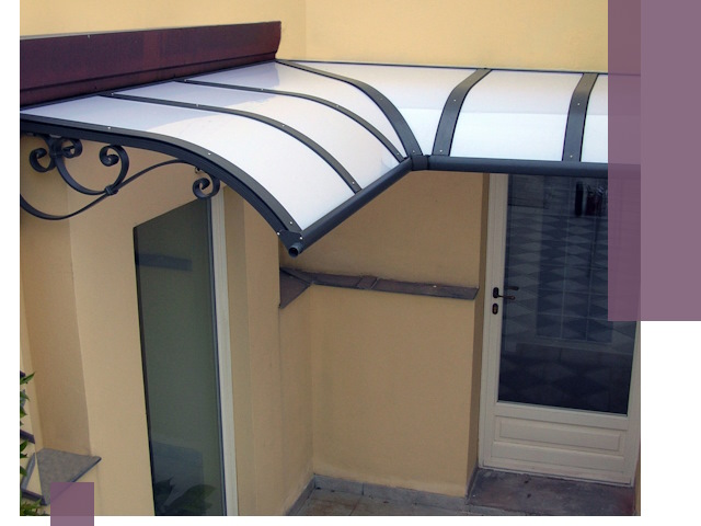 Монтаж козырьков любой сложности в Алейске под ключ