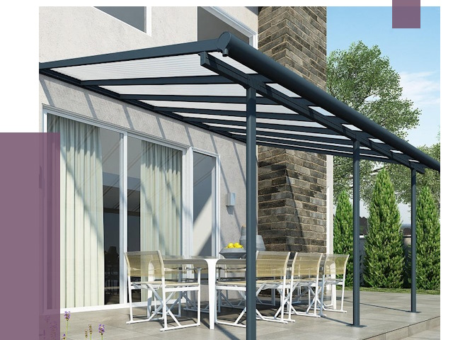 Навесы пристенные в Алейске от 9177 руб. — монтаж и установка | ПРОЛЁТ-Лук