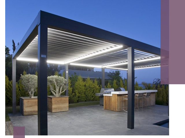 Навесы отдельно стоящие под ключ в Алейске из металла и поликарбоната