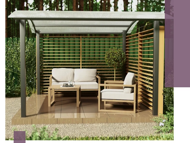 Навесы для дачи в Алейске: изготовление, монтаж и демонтаж