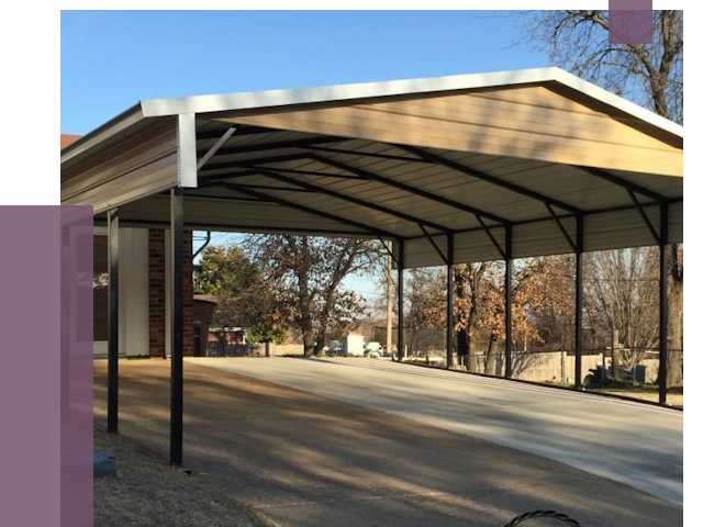 Двускатные навесы в Алейске от 8094 руб.  | ПРОЛЁТ-Лук