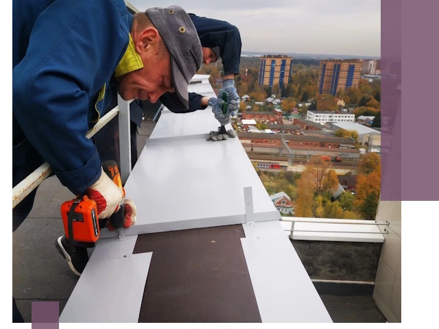 Монтаж парапетов в Алейске — установка прочных металлических ограждений