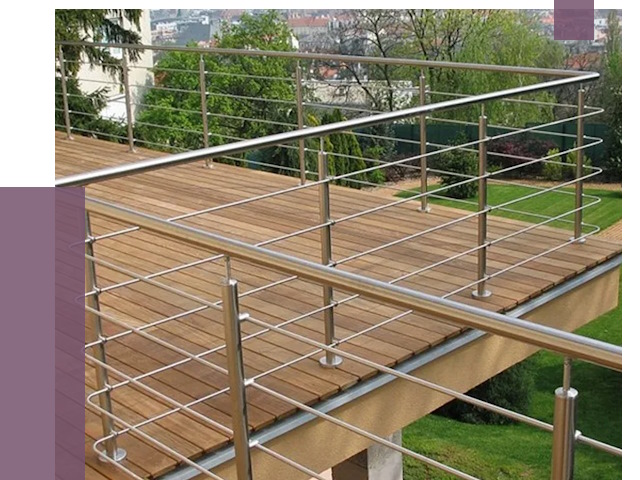 Алюминиевые парапеты в Алейске под ключ от 7836 руб. 