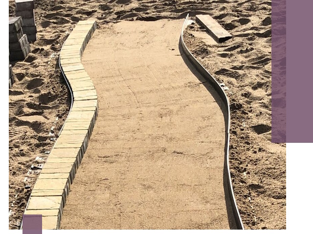 Металлические бордюры для тротуаров в Алейске — прочные и долговечные