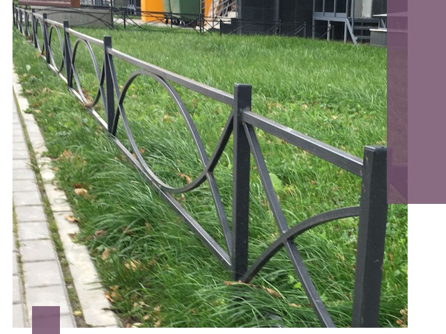 Газонные ограждения из металла в Алейске — монтаж и продажа