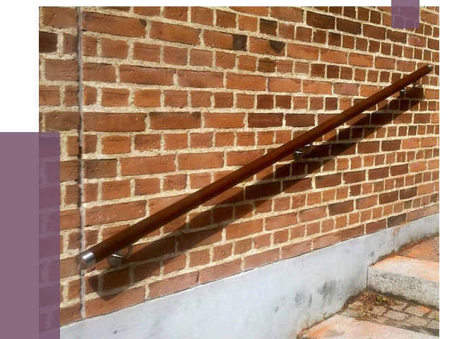 Изготовление пристенных поручней в Алейске от 4485 руб. — ПРОЛЁТ-Лук